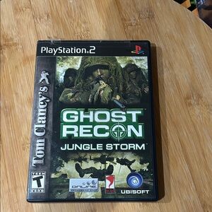 Tom Clancy's Ghost Recon Jungle Storm for PlayStation 2 - Black